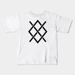 Gungnir Norse Odin Viking Rune Pagan Mythology Kids T-Shirt